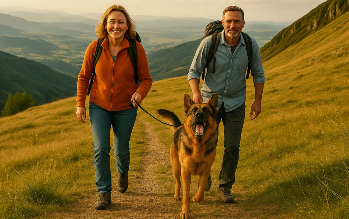 Wandern mit reaktivem Hund