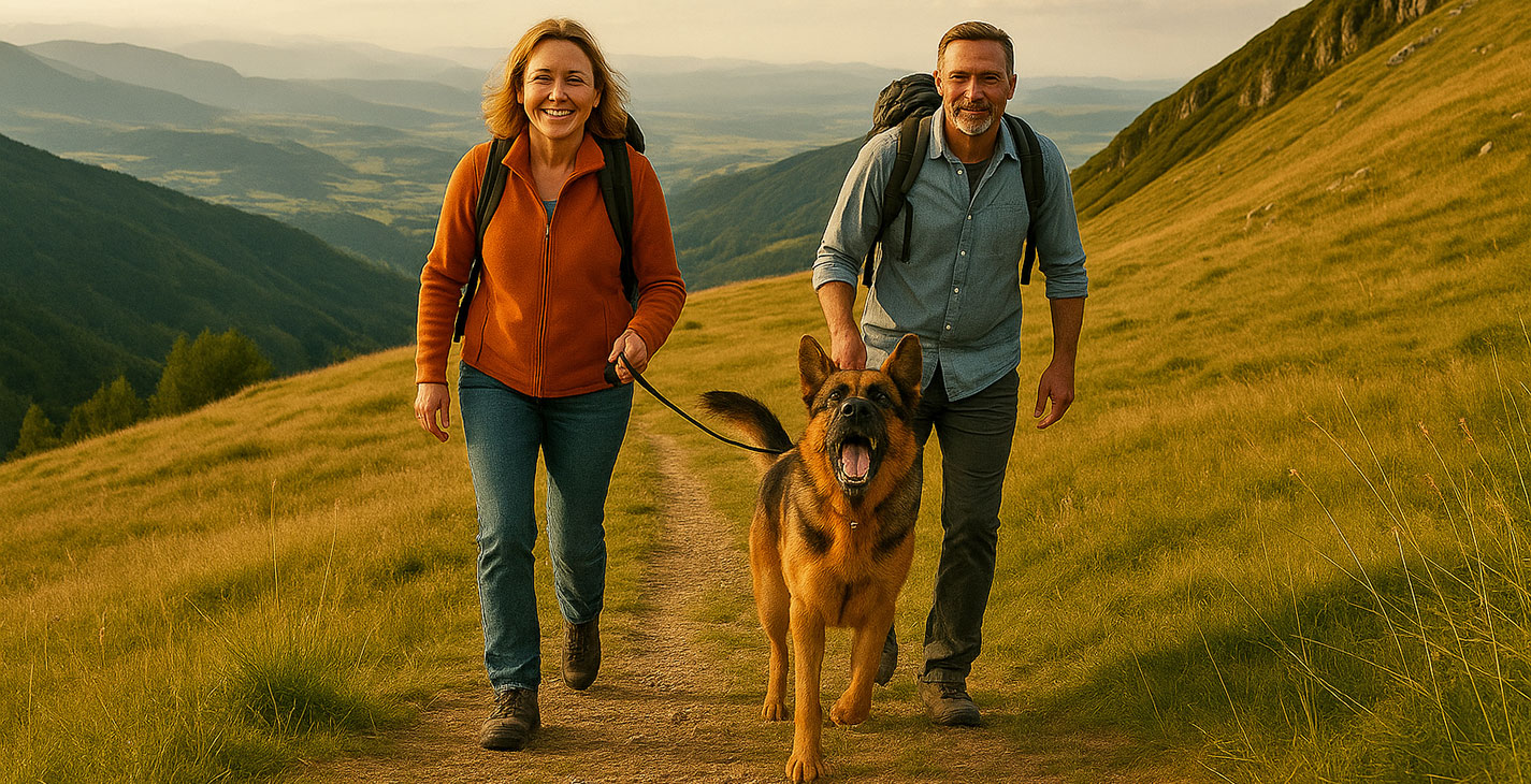 Wandern mit reaktivem Hund